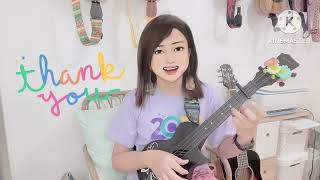 Sana Ako Na Lang Millie Parfait  UkuleleCover UkulelePlayAlong Ukulelegirl [upl. by Etnwahs667]