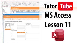 MS Access Tutorial  Lesson 11  Setting Default Value [upl. by Rennerb]