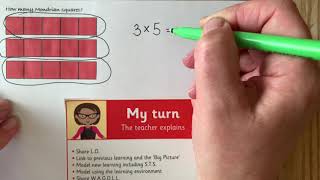 Year 2 Maths Arrays [upl. by Jerol]