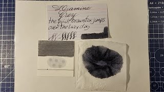 Diamine Grey [upl. by Nehcterg]