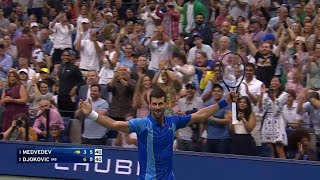 Djokovic vs Medvedev Highlights  US Open 2023 FINAL  Novak Djokovic vs Daniil Medvedev Highlights [upl. by Imuya]