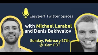 TwitterSpaces with Michael Larabel [upl. by Moshell102]