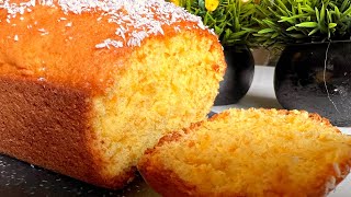 The famous orange cake that melts in your mouth  Easy and fast recipe [upl. by Rieth354]