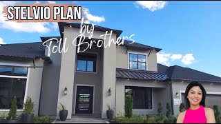 Toll Brothers  The Stelvio Model Home Tour  5600 SF  Woodsons Reserve [upl. by Nalym761]