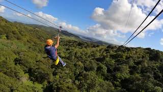 Waiheke Island Zipline Auckland New Zealand [upl. by Rik178]