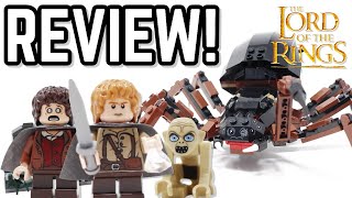 LEGO The Lord of the Rings 9470 Shelob Attacks REVIEW 2012 set [upl. by Euqinue]