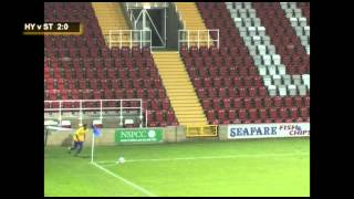 Hayes amp Yeading v Staines Town  HIGHLIGHTS  2nd October 2012 [upl. by Rowe]