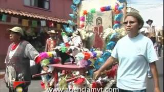 Habitantes de Metepec celebran a San Isidro Labrador éste 15 de Mayo [upl. by Aisyat]