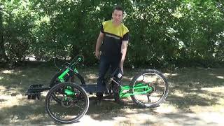 Steintrikes Wild One MTB EHandbike [upl. by Caspar]