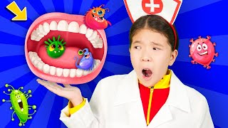 Check Up Song 🦷👨‍⚕️ MORE Kids Songs  Yummy Kids [upl. by Ahseiyn]