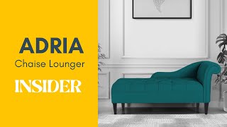 Adria chaise lounger  Latest Fabric chaise lounger Design  Febonic  2023 [upl. by Eidda]