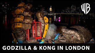 Godzilla x Kong The New Empire  London Titan Takeover  Warner Bros UK amp Ireland [upl. by Nassir766]