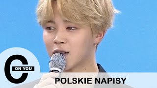 POLSKIE NAPISY 171213 btslovemyself Jimin [upl. by Anyal]