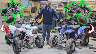 I Tricked Out 2 Yamaha Blasters to SURPRISE my Kids for Christmas SHOCKING RESULTS [upl. by Malarkey420]