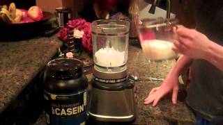 Casein Protein Shake for Before Bed [upl. by Esdras879]