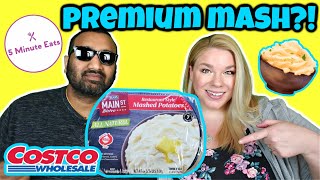 Costco Resers Main St Bistro Restaurant Style Mashed Potatoes Review [upl. by Gladdy697]