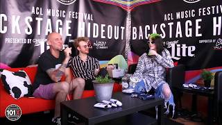 Billie Eilish Interview LIVE Backstage at Austin City Limits Music Festival 2019  101X [upl. by Josiah433]