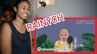 【Rainych】 Summertime  cinnamons × evening cinema cover  Reaction [upl. by Dachia612]