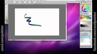 Corel Painter Tutorial Layers and Transparency [upl. by Llenil]