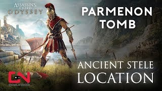 Assassins Creed Odyssey  Parmenon Tomb  Ancient Stele Location [upl. by Yrrej692]