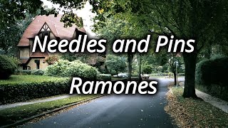 Needles and Pins  Ramones Lyrics  Sub Español [upl. by Ataynek883]