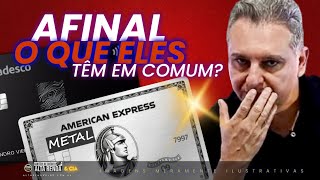 💳THE PLATINUM CARD METAL AETERNUM VISA INFINITE METAL OS DOIS MELHORES CARTÕES DO BRADESCO SAIBA [upl. by Judi709]