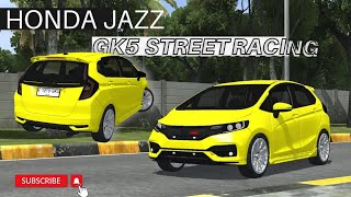 HONDA JAZZ GK5 STREET RACING  MOD BUSSID TERBARU [upl. by Grodin]