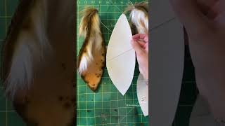 Making Faux Fur Ears Floppy Bunny Ears [upl. by Malek]