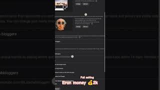 🤑Earn from youtube 💰🤑20 hajar₹₹🥰settingearnmoney earning youtubeshorts explore earnmoneyonline [upl. by Kloman]