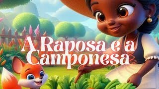 A CAMPONESA E A RAPOSA DESENHO INFANTIL [upl. by Negris118]