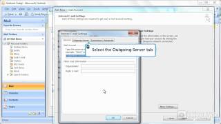 How to configure a Hotmail account with POP access with Outlook 2007 [upl. by Togram815]