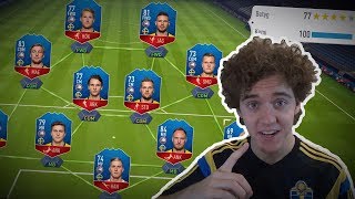 VINNA VM MED SVENSKA LANDSLAGET 🔥🇸🇪  FIFA 18 WORLD CUP SVENSKA [upl. by Dorry]