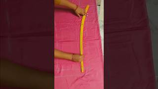 Loose plazo very easy cutting youtubeshorts cuttingskills [upl. by Anaimad]