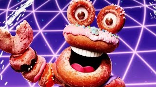 Masked Singer Fantasy Doughnut Reveal 9th Place  Season 1  Episode 4 [upl. by Anert949]