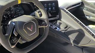 2022 Corvette Interior [upl. by Oizirbaf]