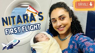 Baby Nitaras First Flight  Pearle Maaney [upl. by Hagerman530]