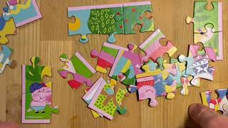 Peppa Pig jigsaw puzzle no 3 [upl. by Katheryn]