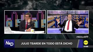 Nada Está Dicho  Hernán Vidaurre es quotJulio Teardequot en Todo Está Dicho [upl. by Alemahs]