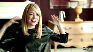 Emma Stone Says Shed Rather Be a Producer to Rolling Stones Peter Travers [upl. by Valerlan]