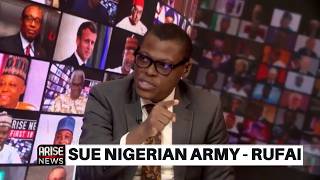 SUE Nigerian Army Rufai Advices Banex Plaza Abuja  Nigeria News [upl. by Newfeld296]