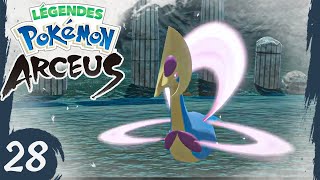 LA CAPTURE DE CRESSELIA  🔹28  LÉGENDES POKÉMON ARCEUS  Lets Play FR [upl. by Etnor238]