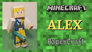 029  Minecraft  Alex Tutorial video 😀 [upl. by Anamor691]