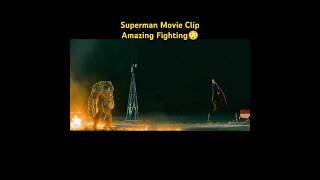 Superman Movie Clip Amazing Fighting 😳 shorts youtubeshorts viralvideo movie [upl. by Menides]