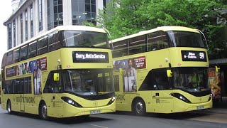 Buses Trains amp Metrolink around Greater Manchester May 2024 [upl. by Kelda]