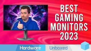 Best Gaming Monitors of 2023 1440p 4K Ultrawide 1080p HDR and Value Picks  November Update [upl. by Kiri]