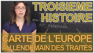 La carte de lEurope au lendemain des traités  Histoire  3e  Les Bons Profs [upl. by Metzgar319]