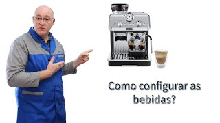 Delonghi La Specialista Arte  Como configurar bebidas🤷‍♂️ [upl. by Adnolay795]