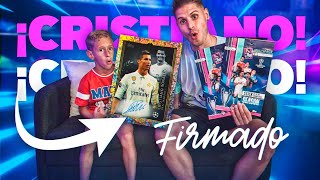 NOS TOCA EL CROMO DE CRISTIANO RONALDO FIRMADO DE TOPPS [upl. by Eyanaj]