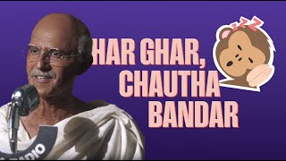 Gandhiji’s 4th Monkey Evil of No Sleep Brought to You by Wakefit [upl. by Peper]