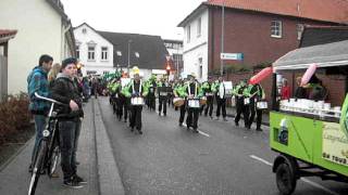 Fanfarenzug quotVORWÄRTSquot Langendamm beim Karneval umzug in Varel [upl. by Irme]